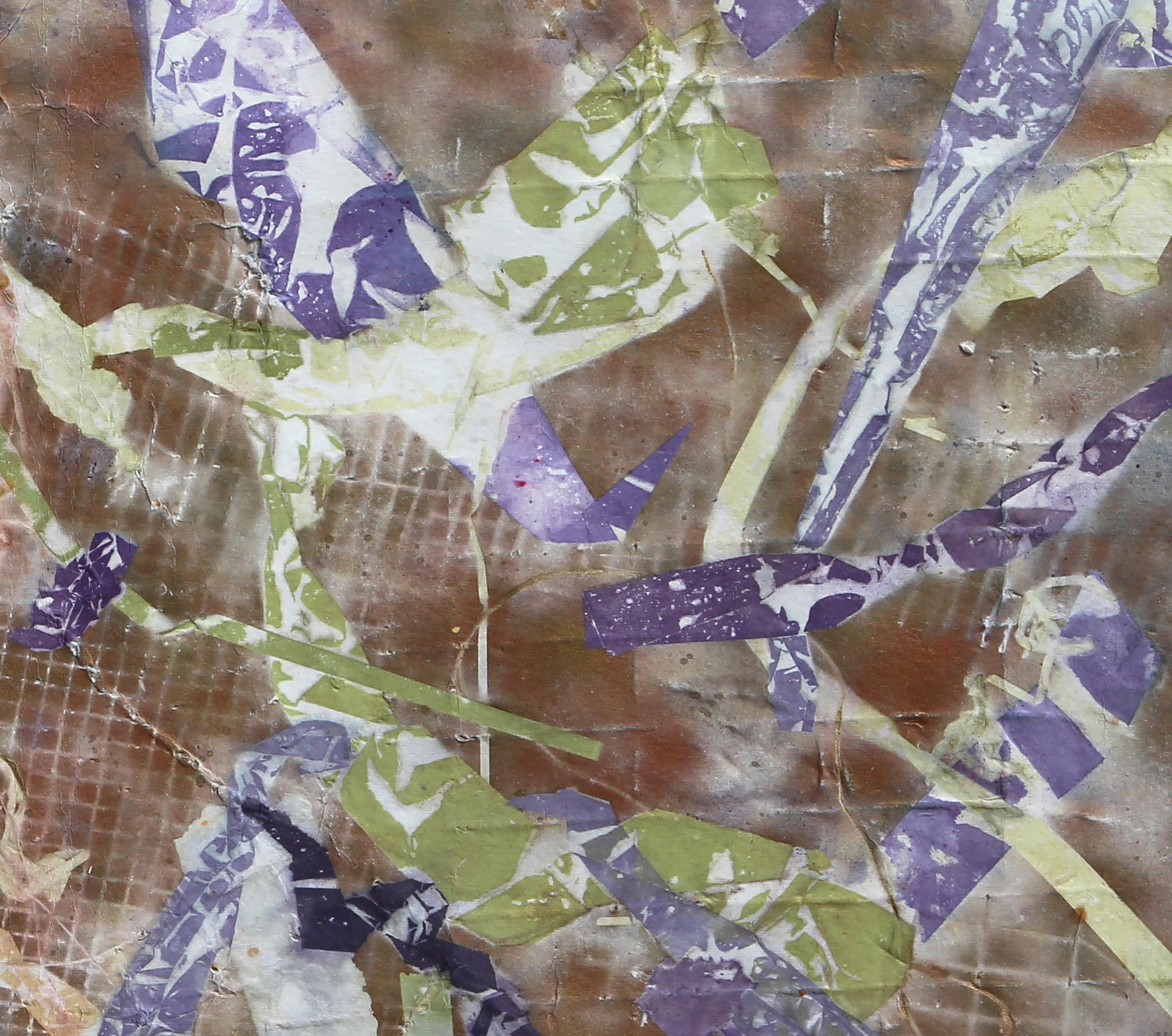 Abstract Composition, Abstract Mixed Media Drawing by Martha Holden For Sale 1