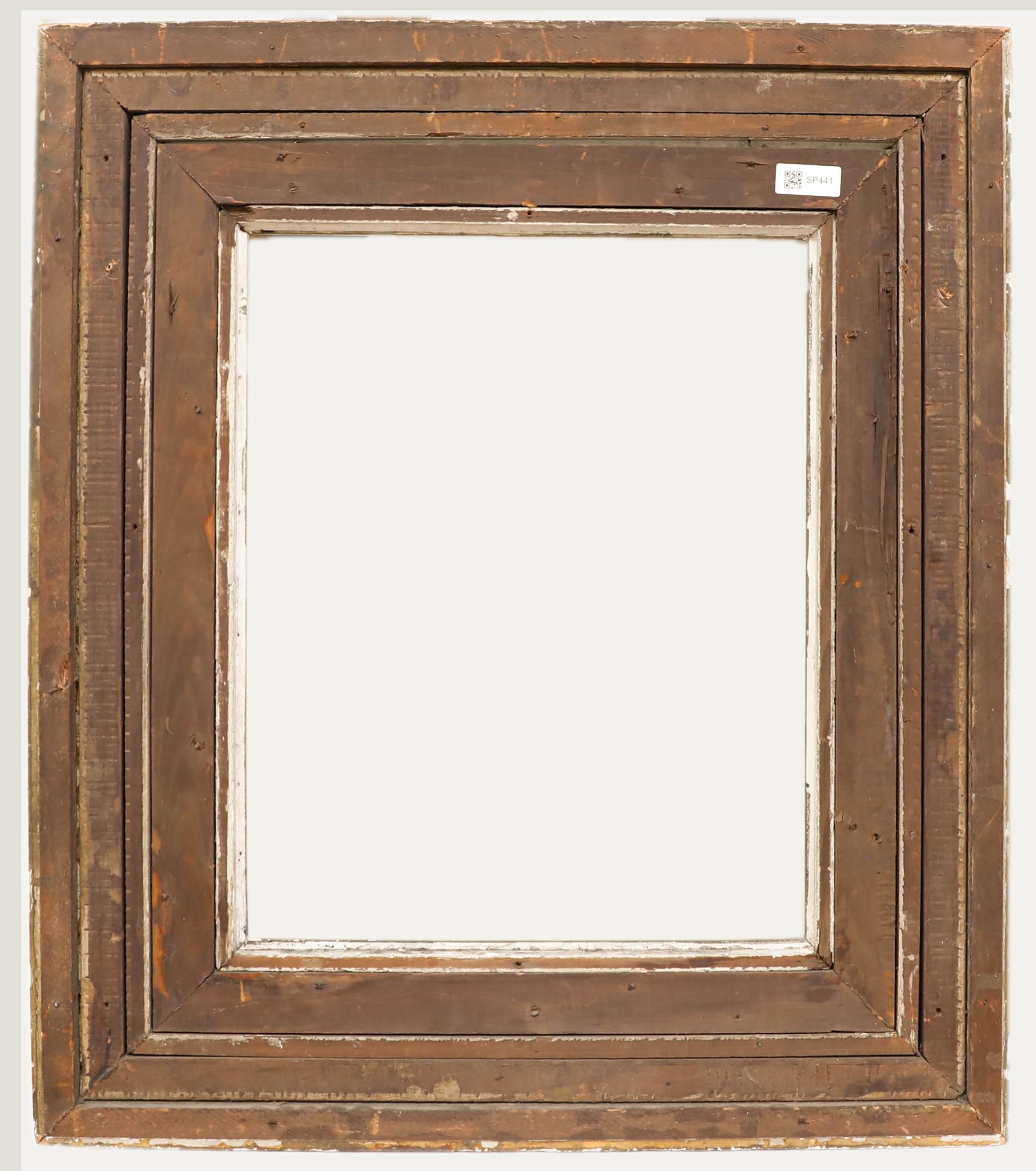 An opulent early 20th-century giltwood and gesso, piercework frame, complete with shell and acanthus ornament and a raised inner window. Measurements for the frame: Window (50 x 39.5 cm); rebate (51 x 40.5 cm); frame size (79 x 69 cm). 