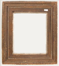 Frühes 20. Jahrhundert Giltwood & Gesso Piercework Frame