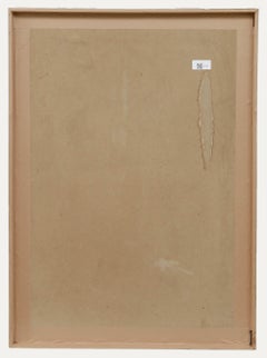 Framed 20th Century Watercolour - The Red Boiler Suit