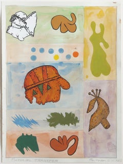 Watercolor Abstract Drawings and Watercolors