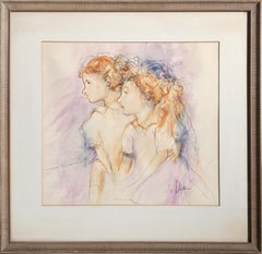 Portrait Drawings and Watercolors