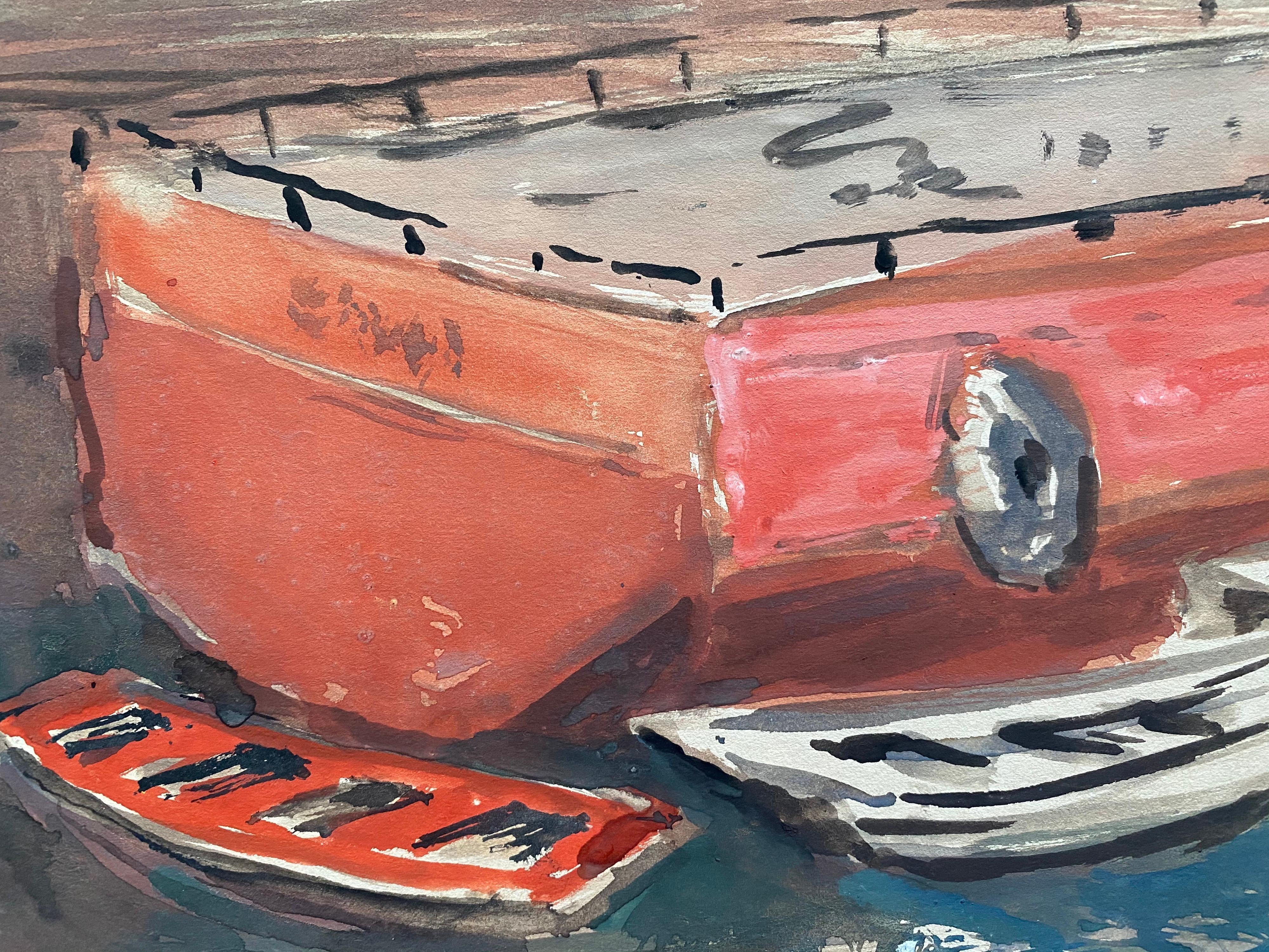 Frank Forty (1902-1996) Irlandese
Pittura ad acquerello:
Inscritto sul verso, Vigo

Dimensioni 11 x 15 pollici 

Superbo acquerello originale del famoso e popolare pittore irlandese Frank Forty (1902-1996). Il dipinto proviene da una collezione