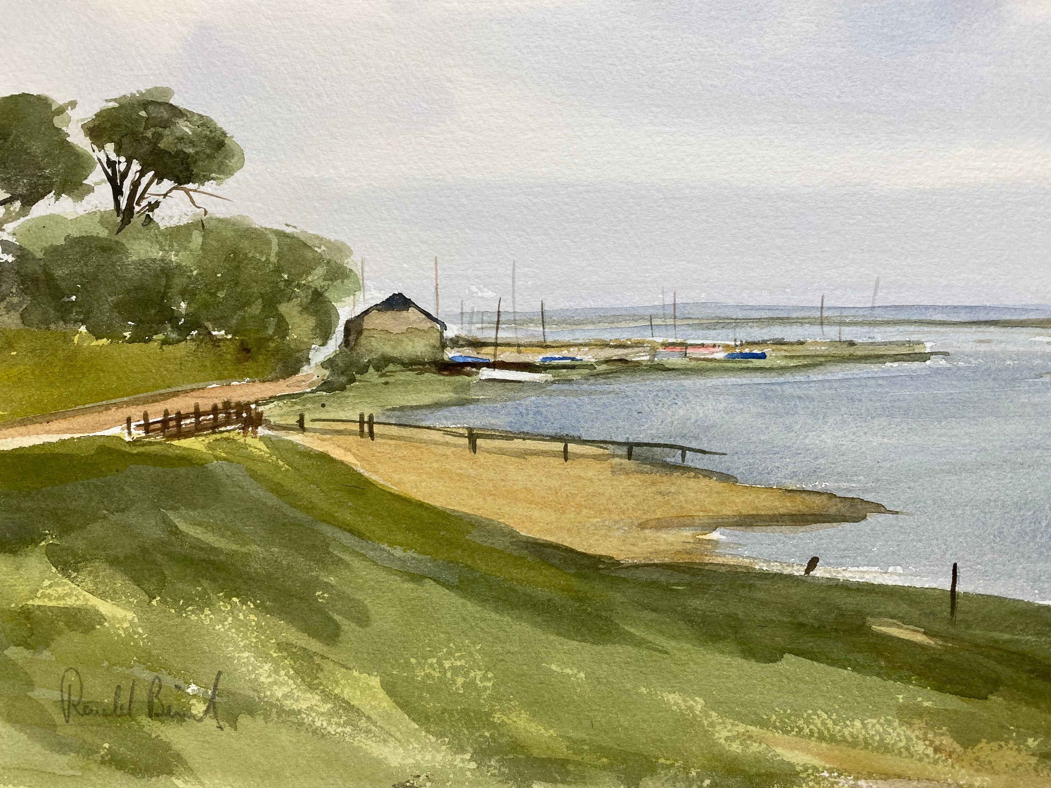 Saltfleet
by Ronald Birch, British circa 1970's
watercolour on art paper, unframed
signed lower corner
overall paper measures: 15 x 22 inches


*Free shipping on this painting*: American, Europe & United Kingdom

Lovely original watercolour painting