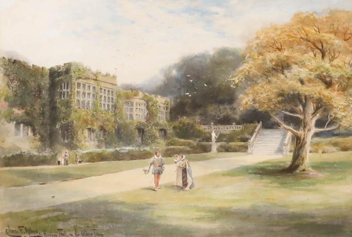 Charles F. Hall (1856-1926) - Aquarelle, A. Hall autrefois - Art de Unknown