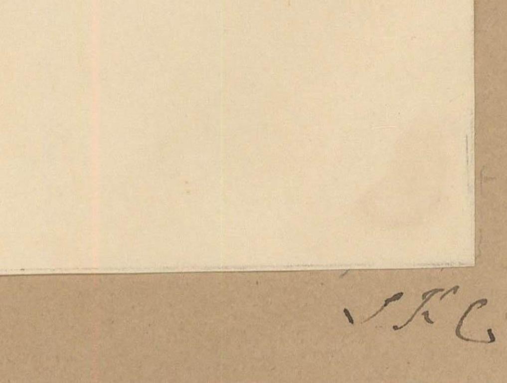 Eine herrlich lebendige botanische Studie der Künstlerin Sophia Katherine Charleton (1789-1844) aus dem frühen 19. Jahrhundert, die einen zarten Schmetterling zeigt, der auf einer Blüte aus Sonnenblumen und Morgenlatte sitzt. Signiert mit einem