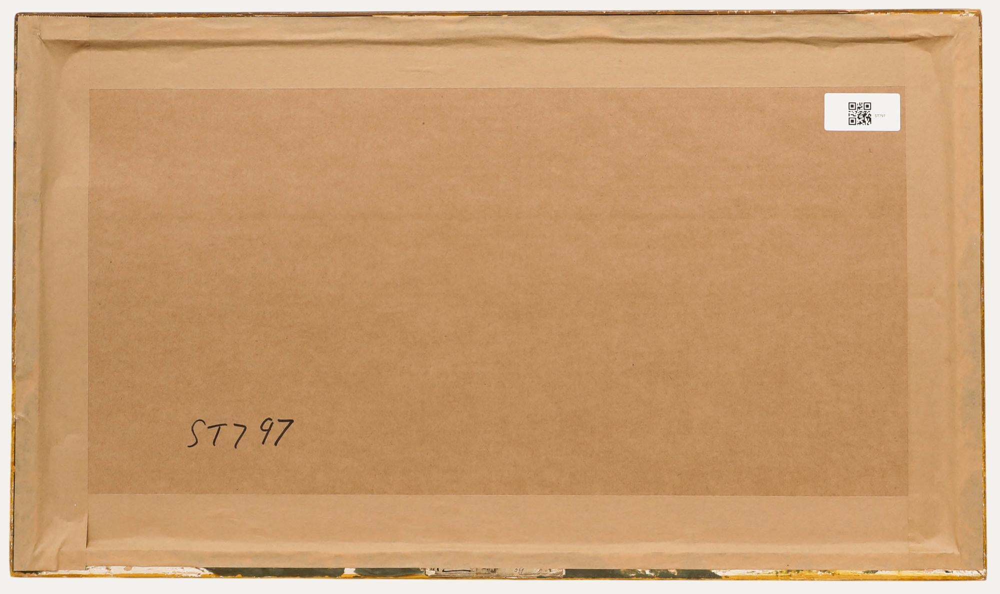 Paul Marni (1829-1914) - Aquarelle de la fin du XIXe siècle, Vue d'une cathédrale - Beige Landscape Art par Paul Marny