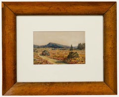 Reginald Aspinwall (1858-1921) - Acuarela, Burghclere Common