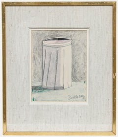 I. John Doubleday (B.1947) - Crayon du XXe siècle encadré, Nature morte V