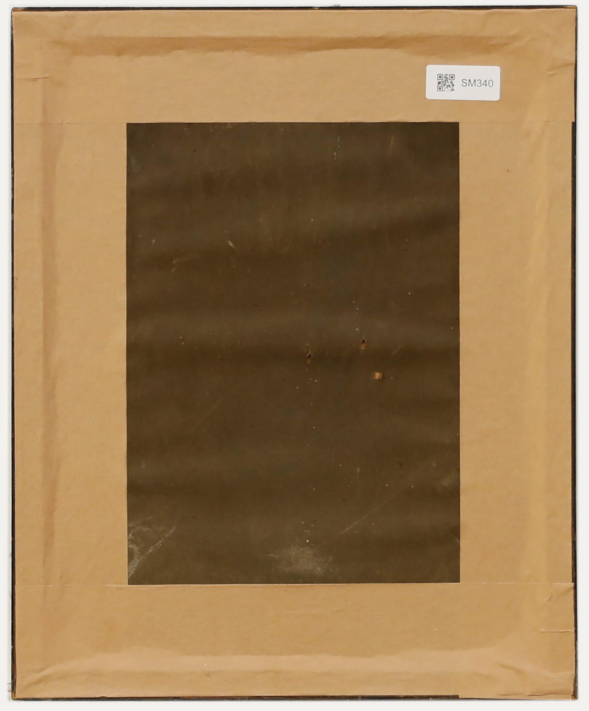 Acuarela de finales del siglo XIX - Pastorcillo - Portrait Beige de Unknown