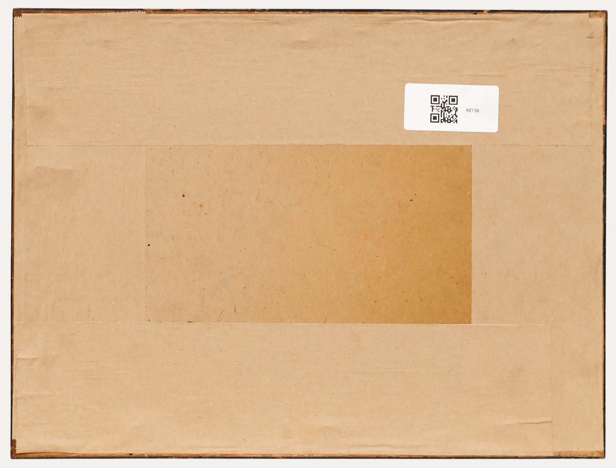 Gouache du début du 20e siècle - Requins britanniques - Beige Animal Art par Unknown