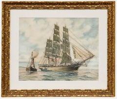 English School Early 20th Century Watercolour - The Cutty Sark at Sea