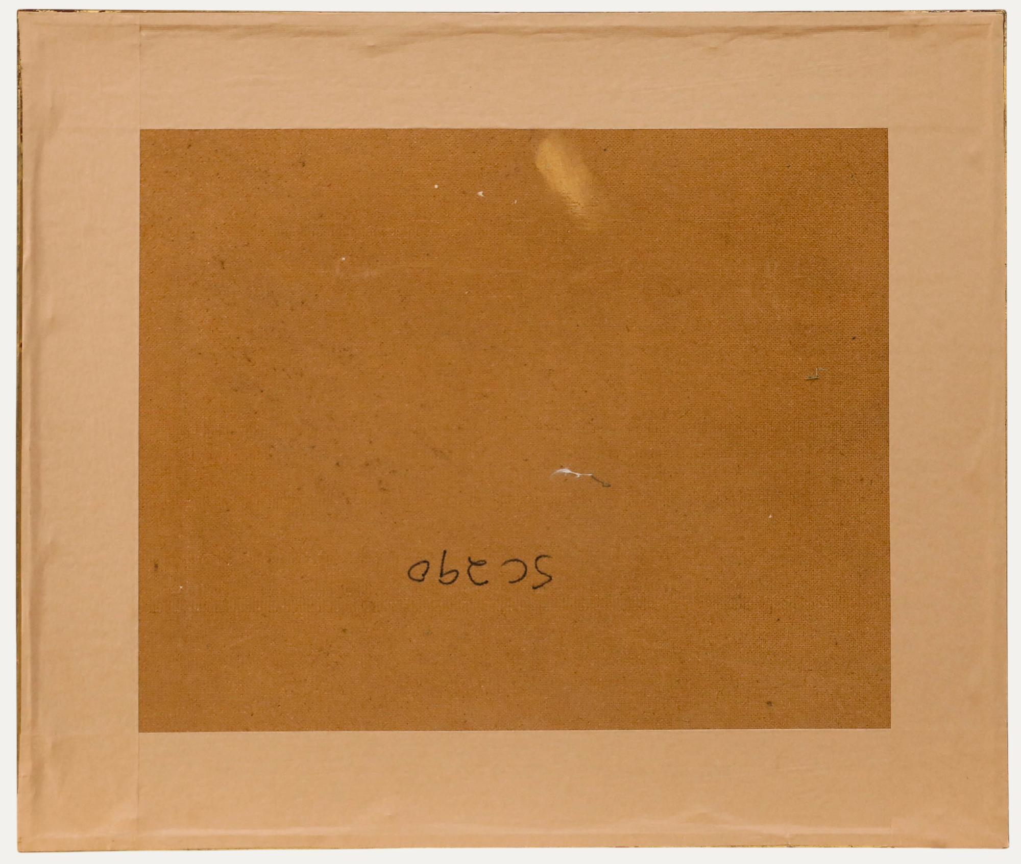 Brian Needham - Aquarelle encadrée du 20e siècle, Barge à queue noire - Beige Animal Art par Unknown