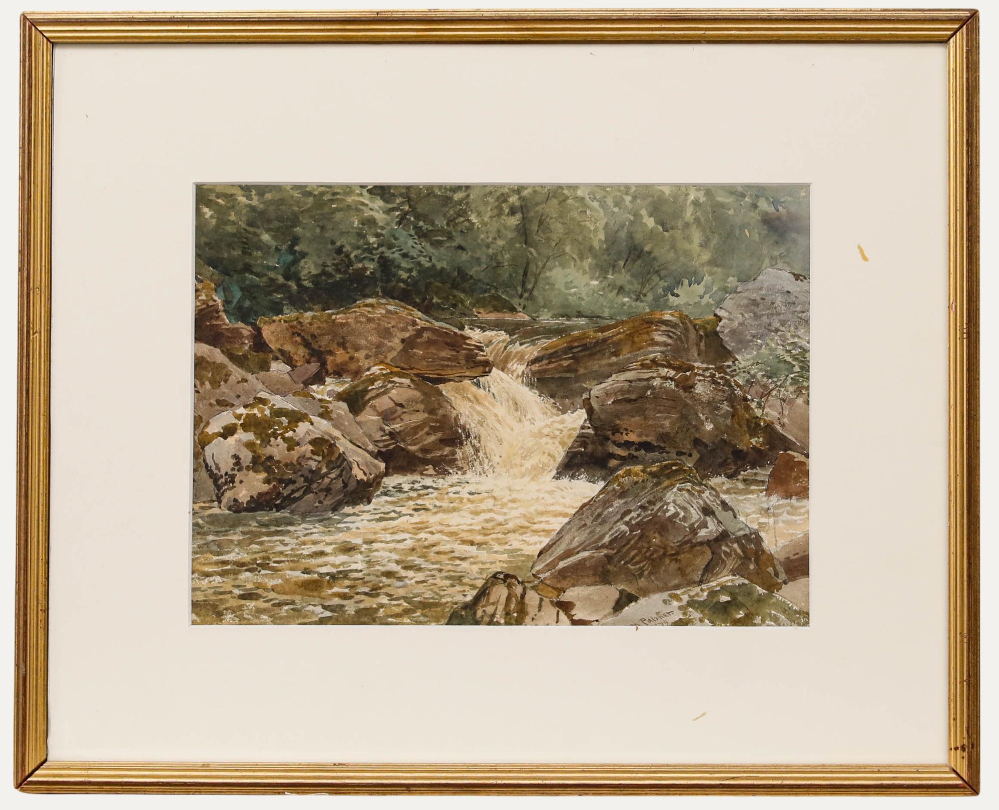 Harold Sutton Palmer RBA RI (1854-1933) - Aquarelle encadrée, eau blanche