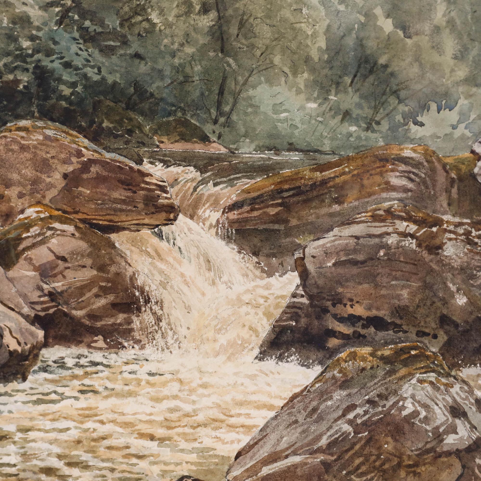 Harold Sutton Palmer RBA RI (1854-1933) - Aquarelle encadrée, eau blanche en vente 3