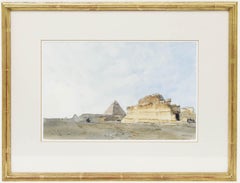 John Newberry (b.1934) - Framed Mid 20th Century Watercolour, Evening, Cairo