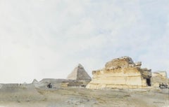 John Newberry (b.1934) - Framed Mid 20th Century Watercolour, Evening, Cairo