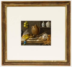 William Cruikshank (1848-1922) - Acquerello, cacciagione e ceramica