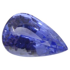6.05ct Pear Blue Sapphire GIA Certified Sri Lanka