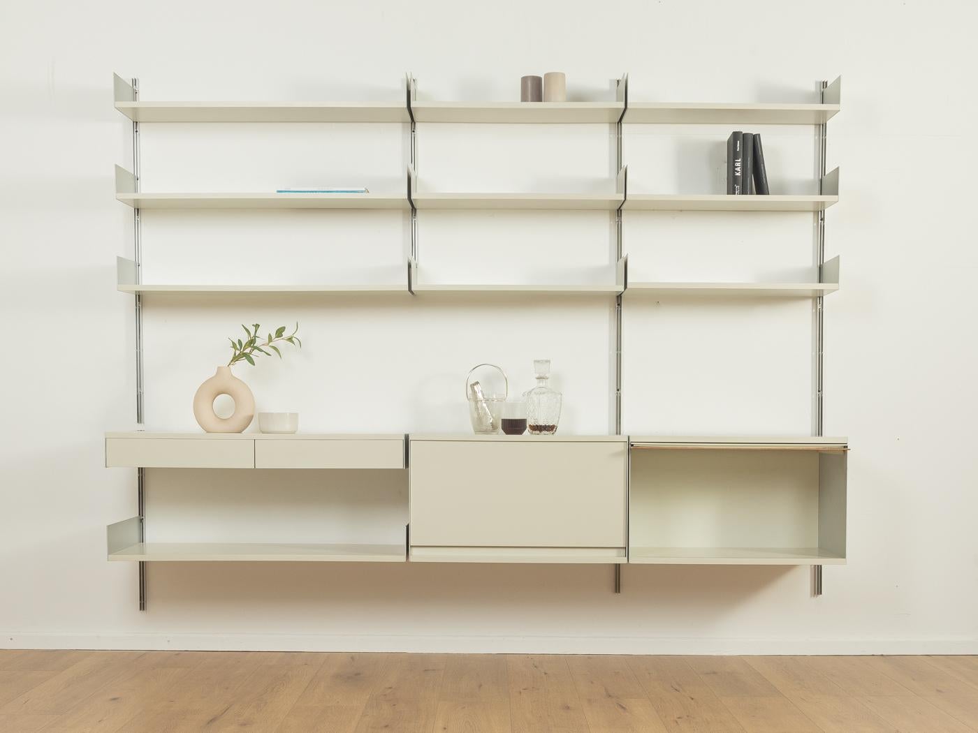 606 Regalsystem, Dieter Rams für Vitsœ (Aluminium)