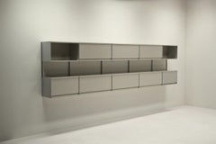 606 wall unit by Dieter Rams for Vitsoe, 1960s Germany.