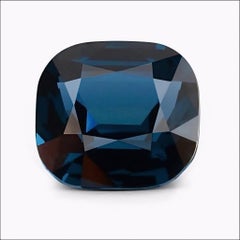 6.08 Carat Cobalt Blue Spinel from Tanzania - AIG Certified