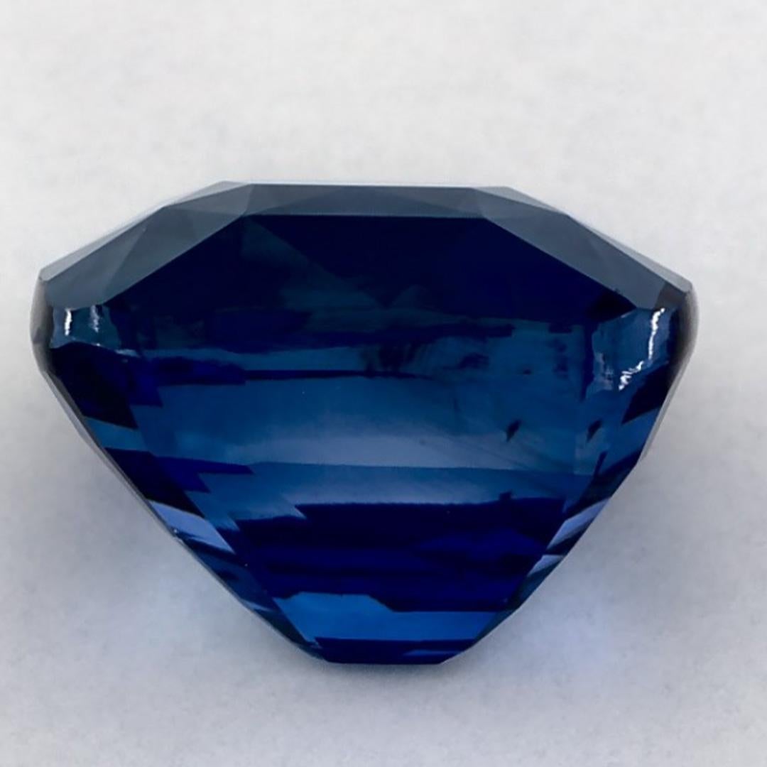 6.08 carati di zaffiro blu a cuscino, gemma sfusa In condizioni Nuovo in vendita a Fort Lee, NJ