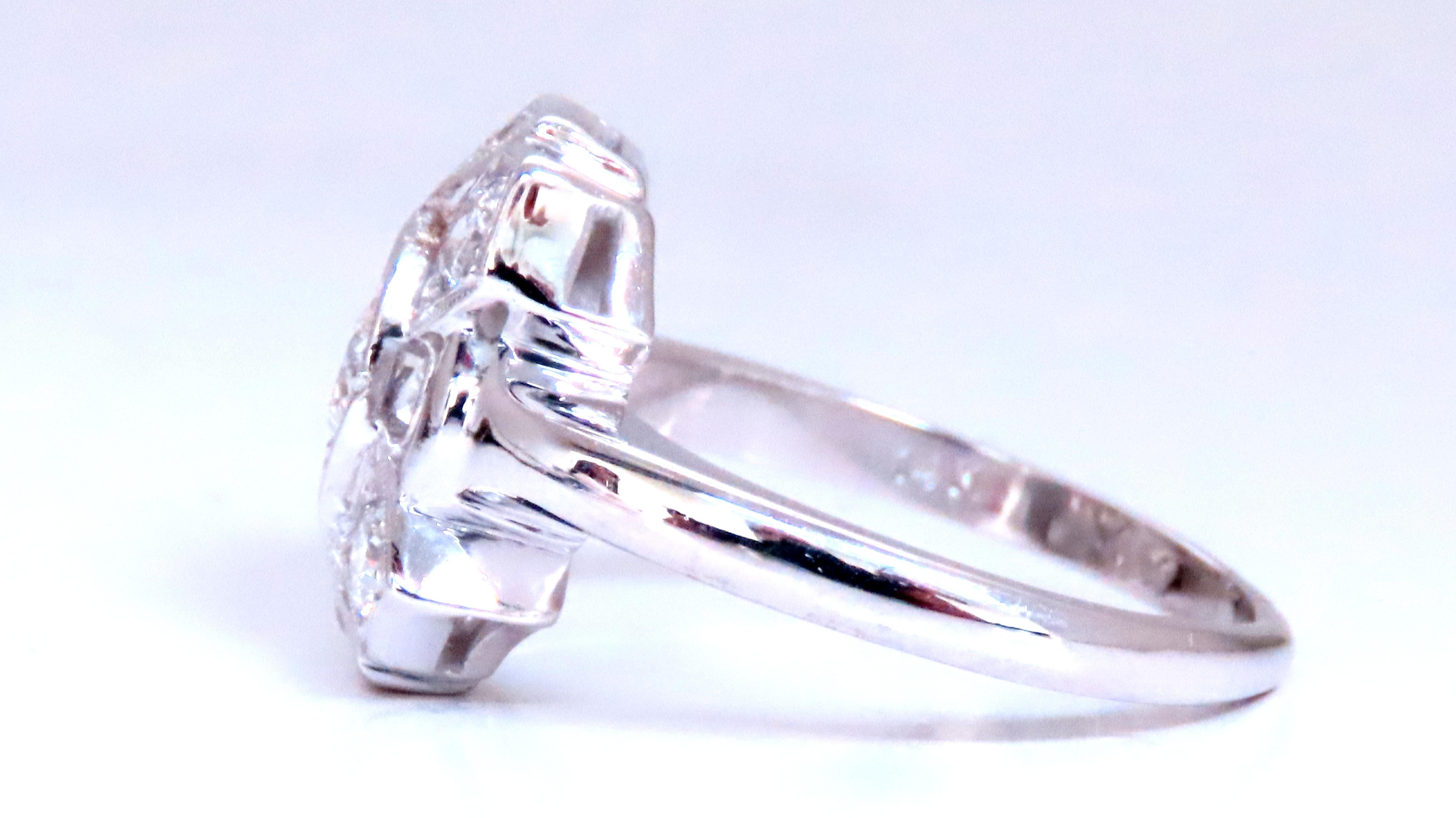 .60ct natural diamonds Edwardian Style ring.
G-color Vs2 clarity
Deck is 15 x 9mm
14kt white gold
5.2 grams
Size 7.75
$6000 Appraisal Certificate to accompany