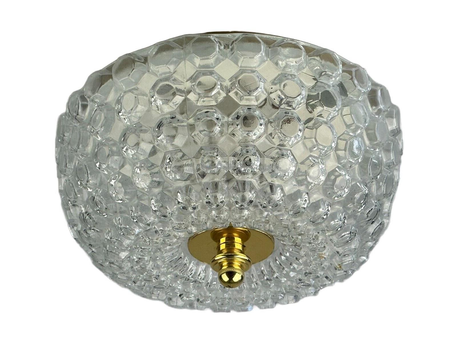 60s 70s ceiling lamp Plafoniere Glashütte Limburg Germany Space Age

Object: ceiling lamp

Manufacturer: Glashütte Limburg

Condition: good

Age: around 1960-1970

Dimensions:

Diameter = 30cm
Height = 16cm

Other notes:

2x E27 socket

The pictures