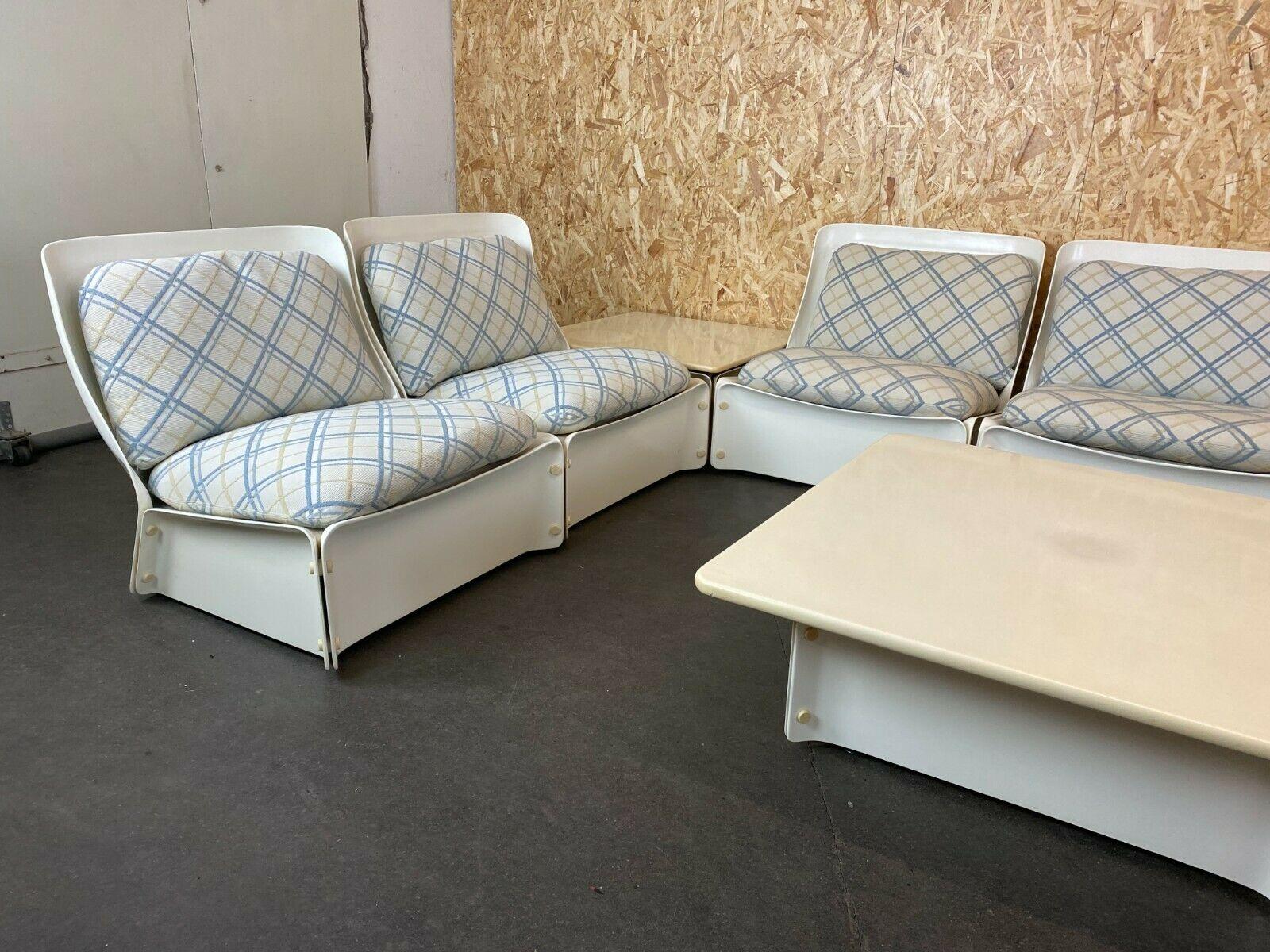 60er 70er Jahre Rare Modular Sofa Modul Couch Design Fiberglas Space Age 60s 70s For Sale 2