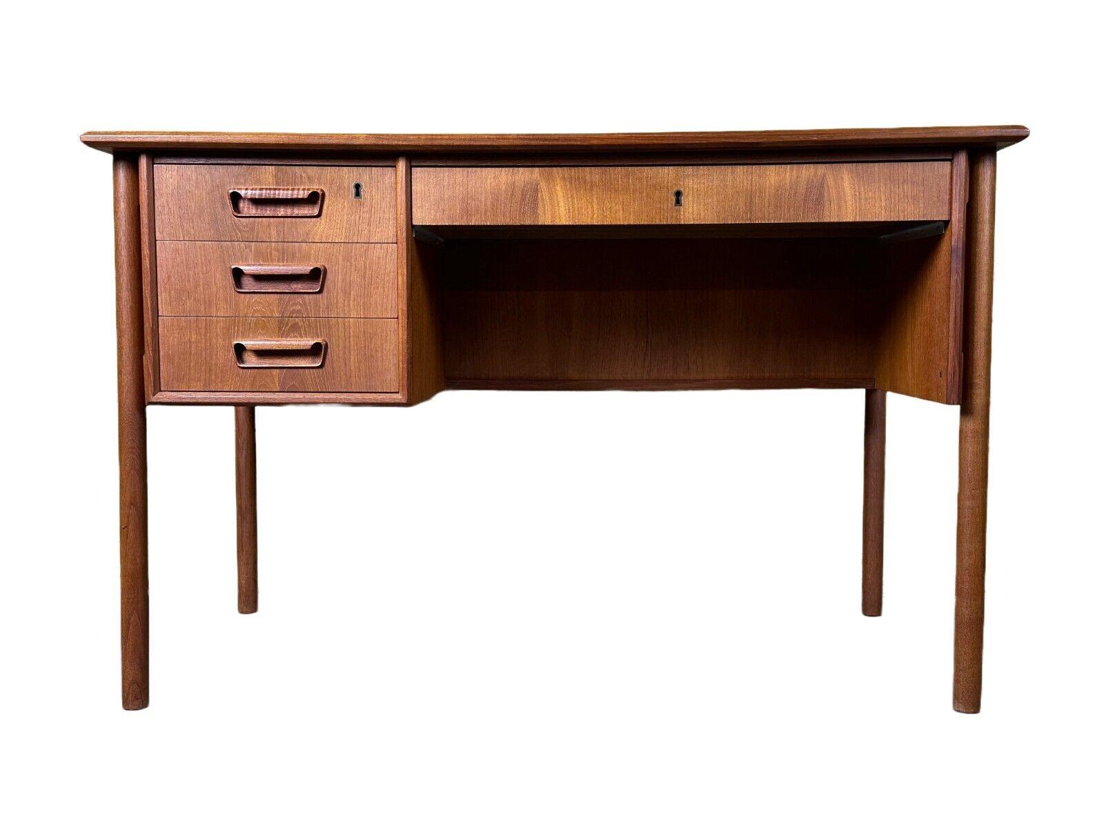 60s 70s teak writing desk by Gunnar Nielsen for Tibergaard

Object: Writing Desk

Manufacturer: Tibergaard

Condition: good - vintage

Age: around 1960-1970

Dimensions:

Width = 114cm
Depth = 63.5cm
Height = 73cm

Material: teak

Other notes:

The