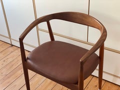 60er Troja Teak Schreibtisch Stuhl Sessel Kristiansen Mid Century deskchair