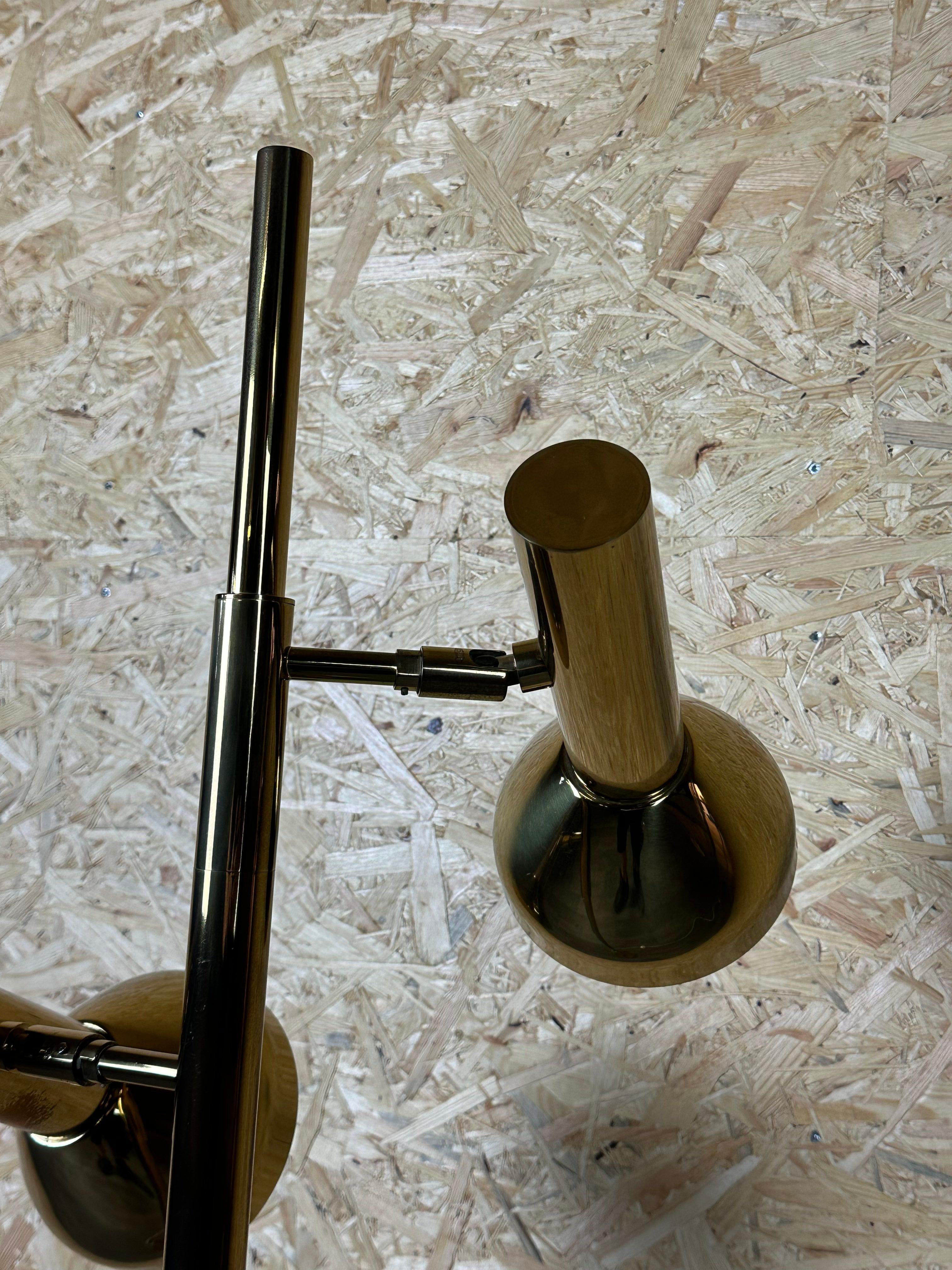 Lampada da terra regolabile a 2 lampadine anni '60-'70 di Cosack Leuchten Germania in vendita 7