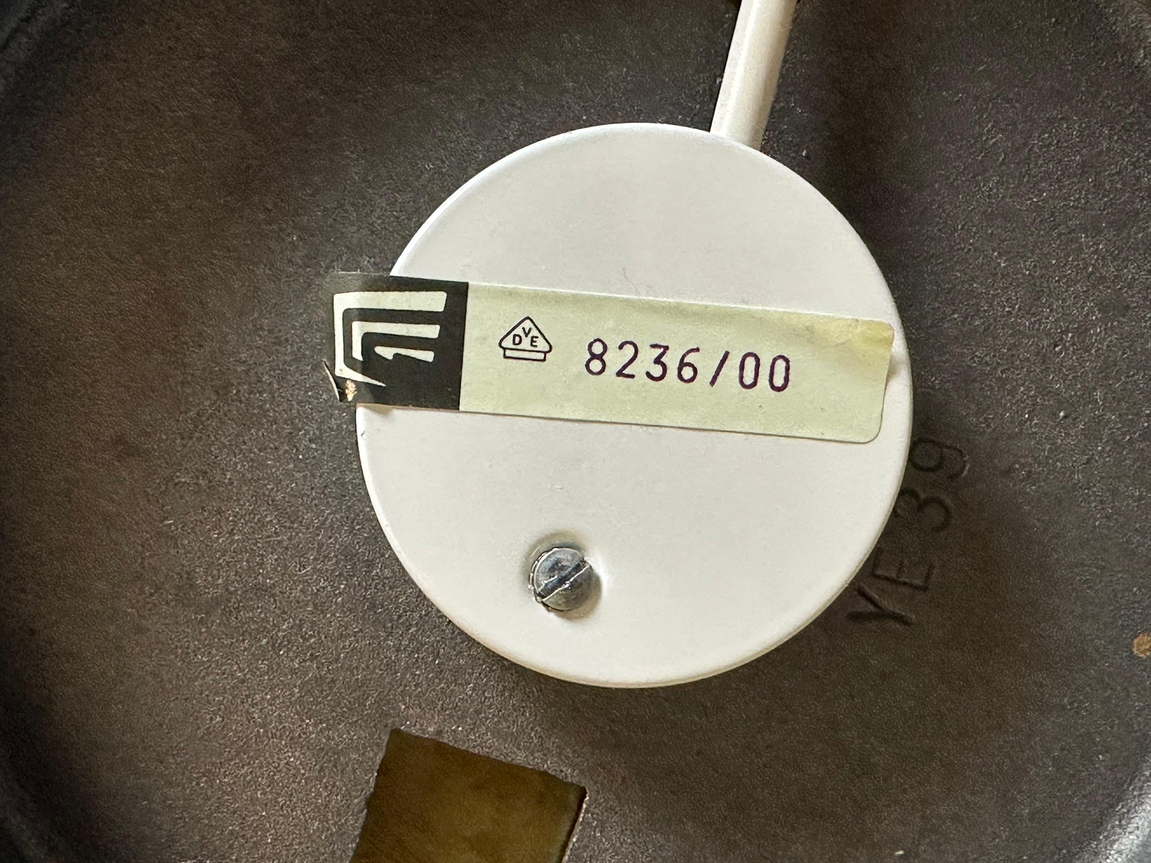 Lampada da terra regolabile a 2 lampadine anni '60-'70 di Cosack Leuchten Germania in vendita 13