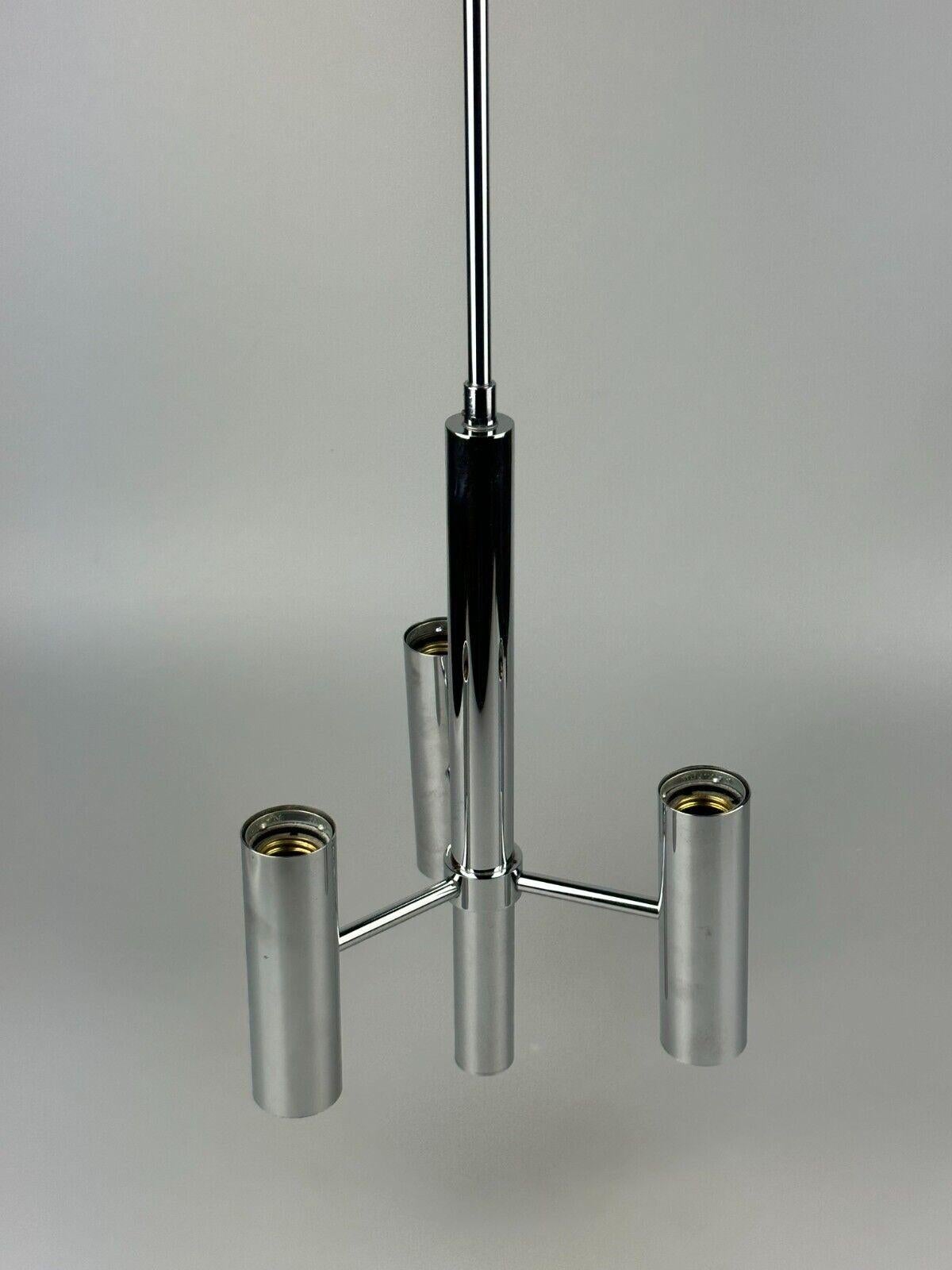 60s 70s 6-flame Sputnik chandelier by Hustadt Leuchten Germany For Sale 6