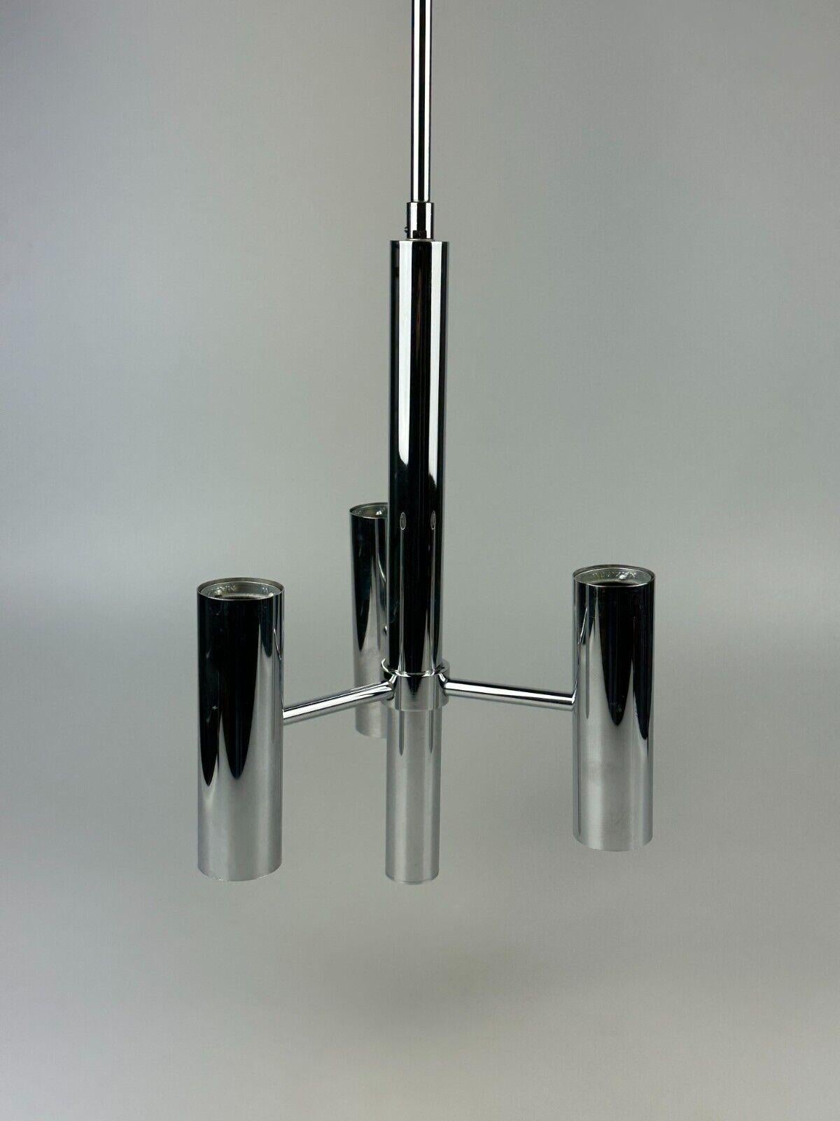 60s 70s 6-flame Sputnik chandelier by Hustadt Leuchten Germany For Sale 4