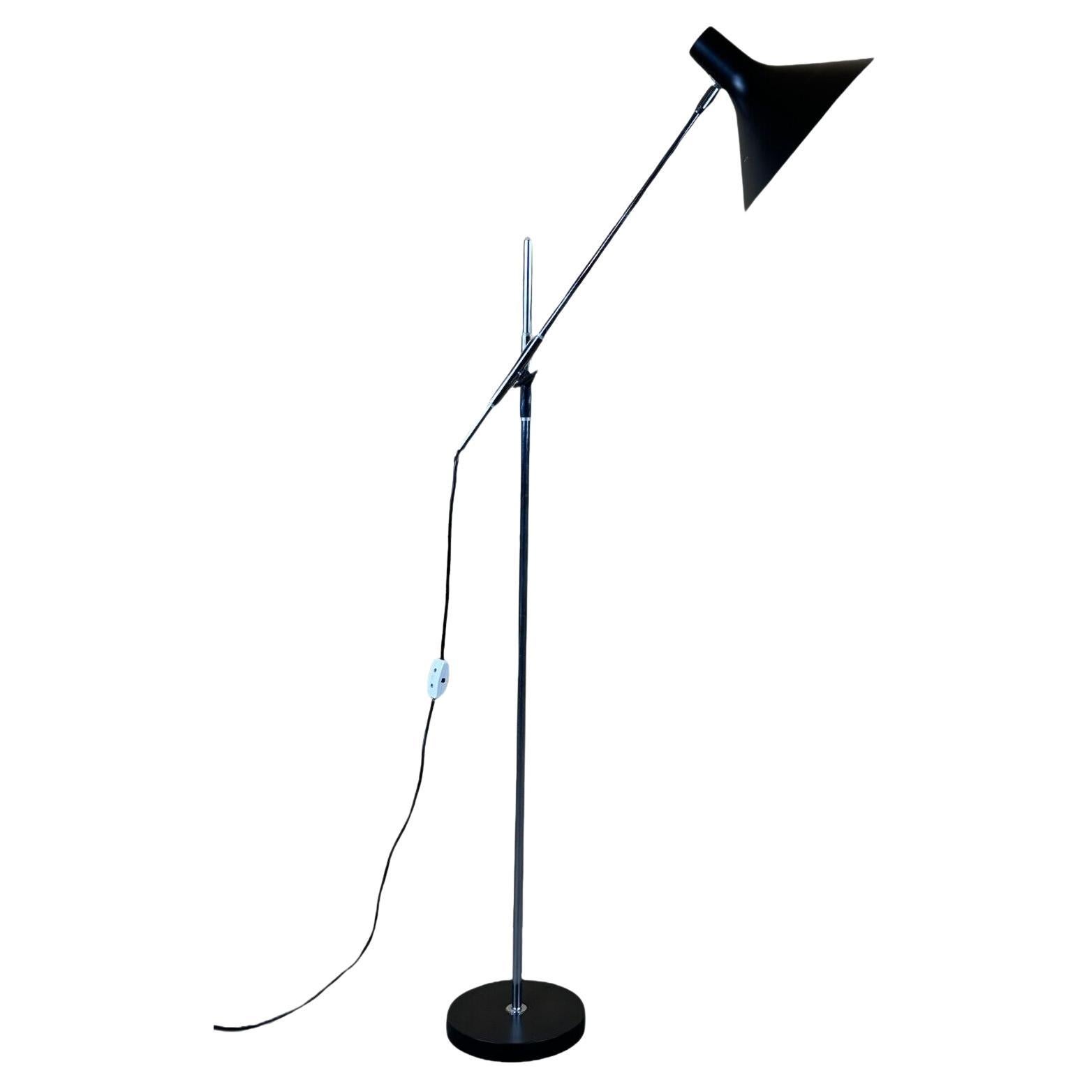 60s 70s adjustable 8180 floor lamp by Karl-Heinz Kinsky for Cosack For Sale