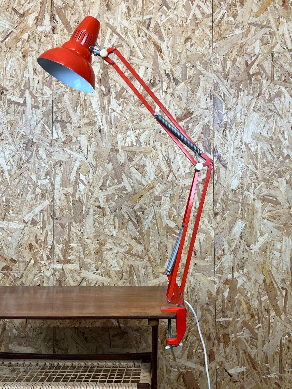 1960s-1970s Architect Lamp Clamp Lamp Scissor Lamp Spring Arm Lamp Design 11