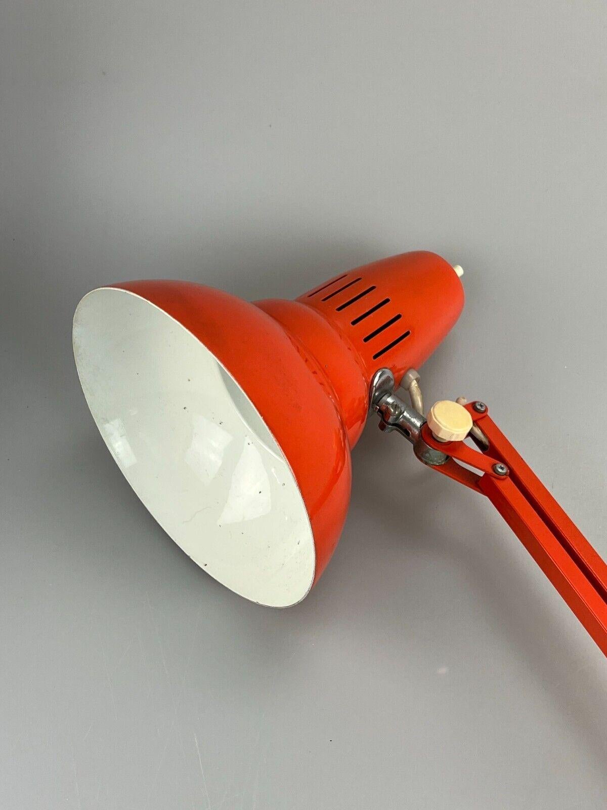 Swedish 1960s-1970s Architect Lamp Clamp Lamp Scissor Lamp Spring Arm Lamp Design