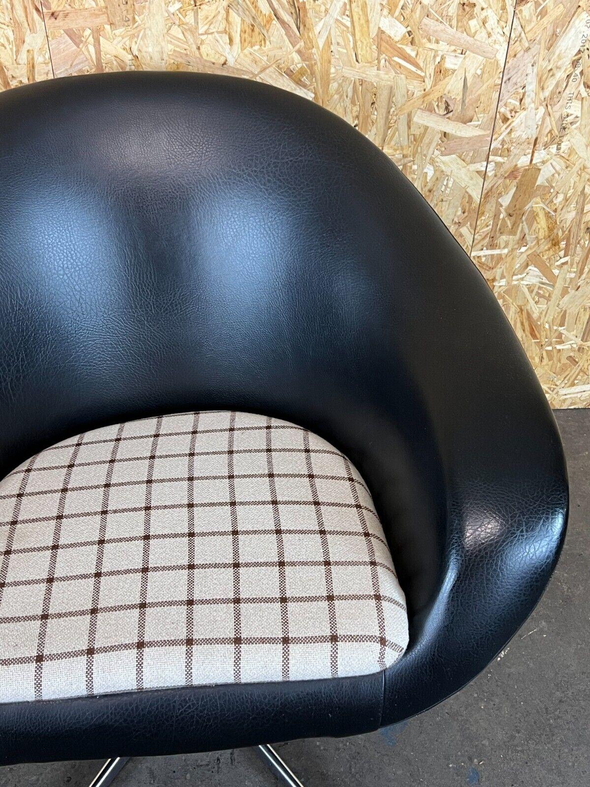 60s 70s Armchair Balloon Chair Cocktail Armchair Mid-Century Design In Good Condition For Sale In Neuenkirchen, NI