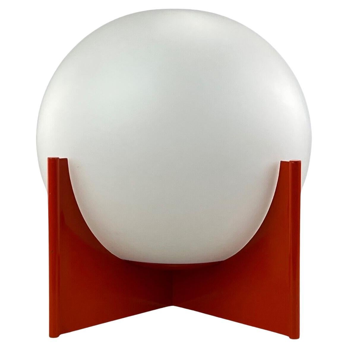 Kugel-Lampe-Tischlampe/Lampe, Space Age Design, Glas und Metall, 60er-Jahre