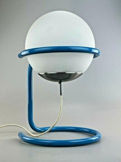 60er-Jahre-Kugellampe, Tischlampe Archi Design, Space Age, Niederlande