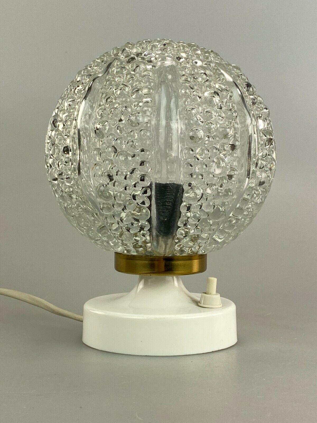 60s 70s ball lamp light table lamp bedside lamp space age design

Object: spherical lamp

Manufacturer:

Condition: good

Age: around 1960-1970

Dimensions:

Diameter = 14cm
Height = 18cm

Other notes:

The pictures serve as part of