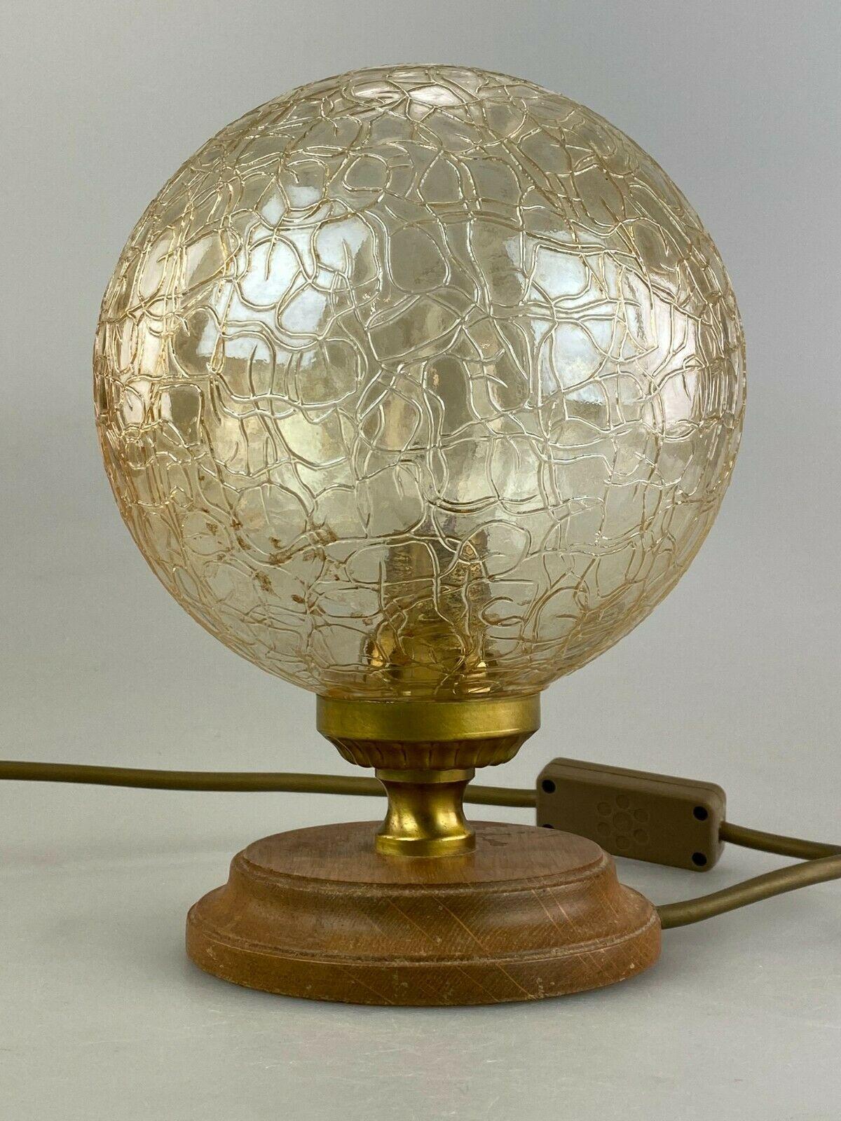 60s 70s Ball Lamp Light Table Lamp Bedside Lamp Space Age Design Metal