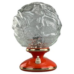 60s 70s ball lamp light table lamp bedside lamp space age design