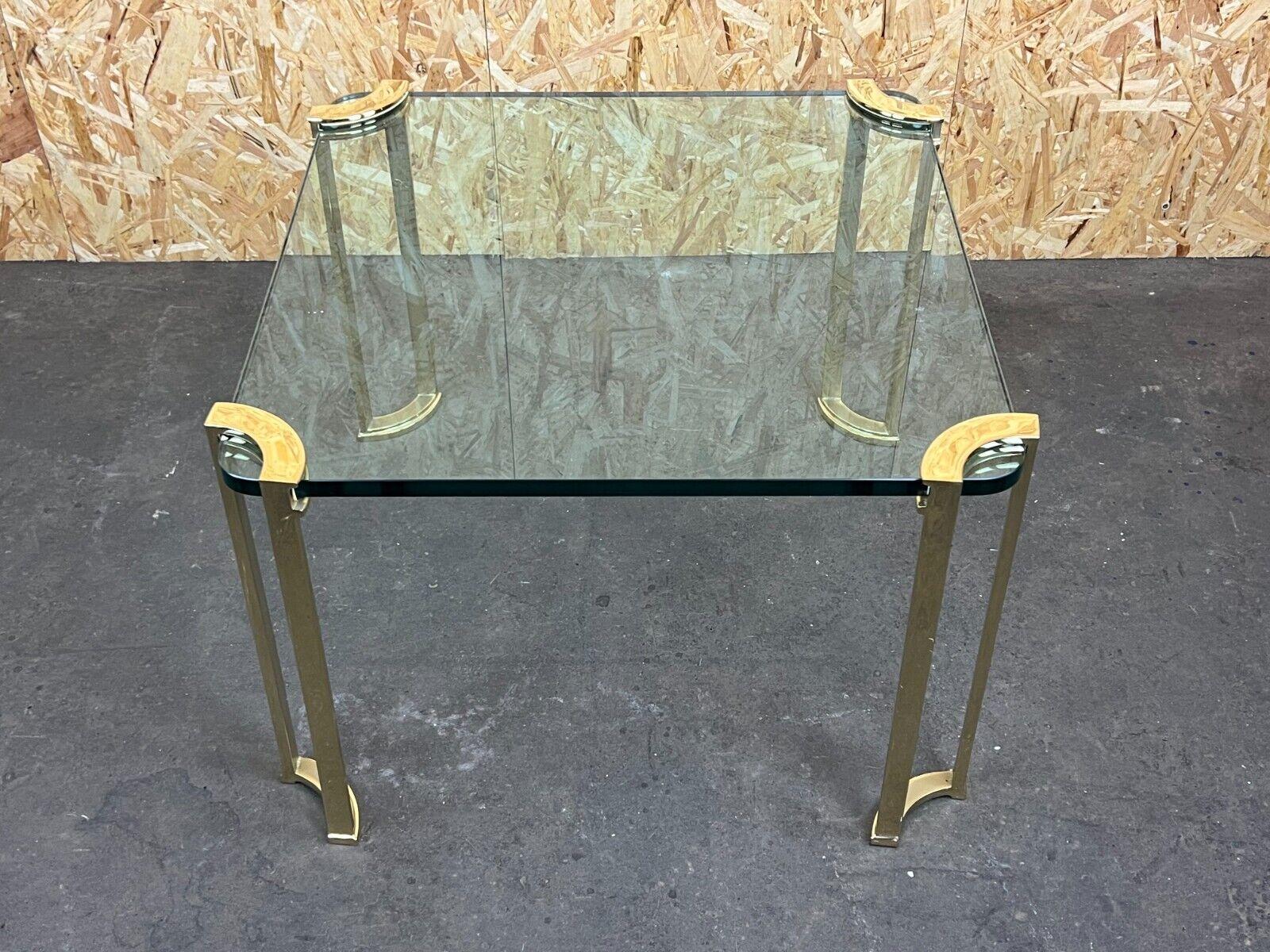 Européen Table basse brutaliste en bronze des annes 60s 70 Table basse Peter Ghyczy Design Space Age en vente