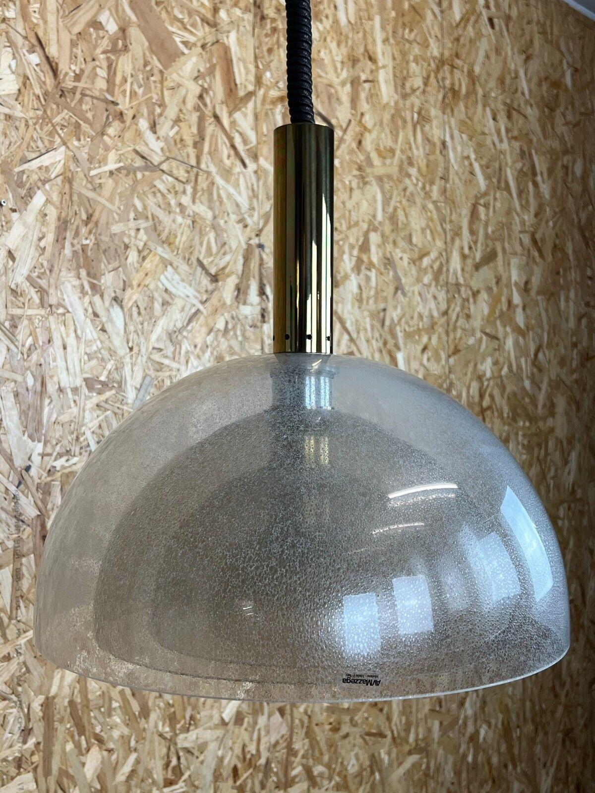 60s 70s Carlo Nason for Mazzega Puegoso Glass Chandelier Lamp Design 1960s en vente 6