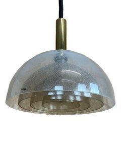 60s 70s Carlo Nason for Mazzega Puegoso Glass Chandelier Lamp Design 1960s
