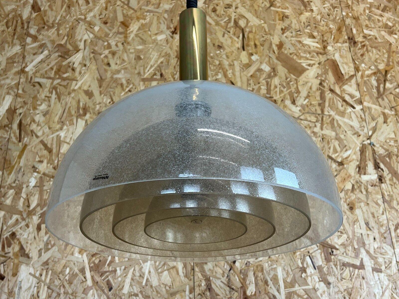 lampadario mazzega anni 60