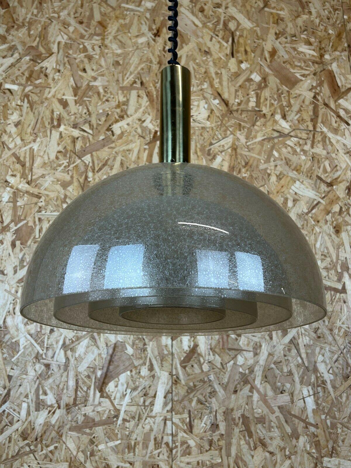 60s 70s Carlo Nason for Mazzega Puegoso Glass Chandelier Lamp Design 1960s For Sale 3